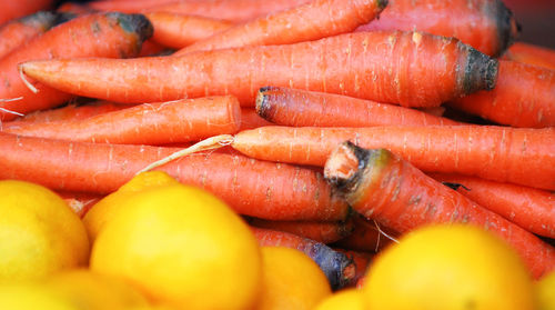 Full frame shot of vegetables for sale in market