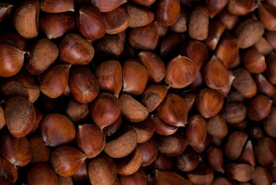 Full frame shot of coffee beans