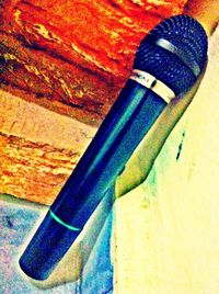 Close-up of yellow flower against blue sky