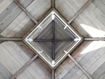 Low angle view of ceiling