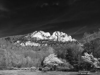 Countryside landscape against the sky