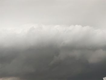 Low angle view of clouds in sky