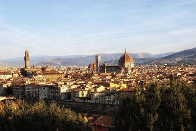 View of florence and il duomo