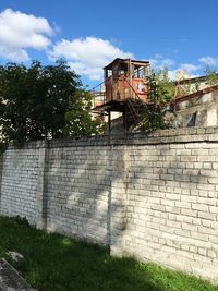 Built structure against the sky