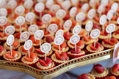 Close-up of cake
