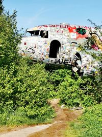 View of abandoned building