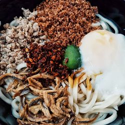 Close-up of food in plate