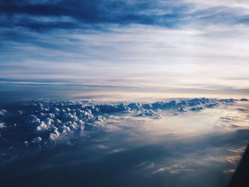 Aerial view of sky