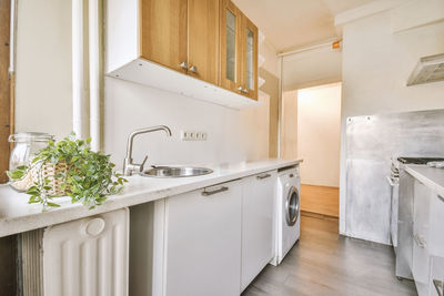 Interior of bathroom