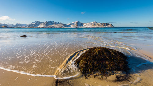Panoramic view of sea against sky