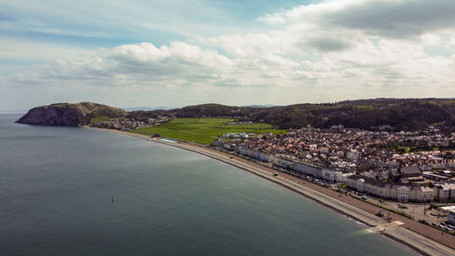 Llandudno , north wales. drone photo 2022