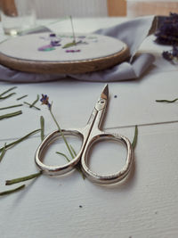 Midsummer lavender harvest - embroidery, journaling, gardening