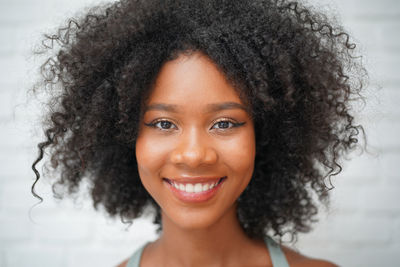 Portrait of young woman