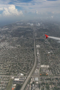 Aerial view of cityscape