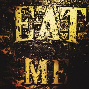 Close-up of illuminated street light