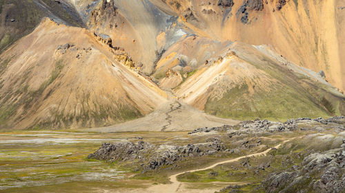 Aerial view of landscape