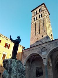 Low angle view of a church