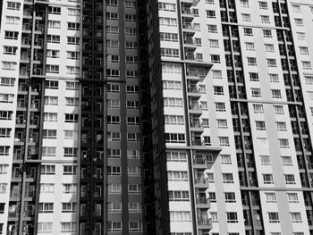 Full frame shot of apartment building