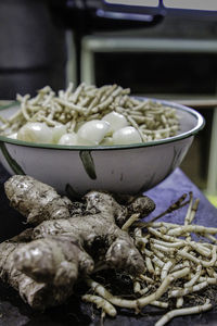 Close-up of food