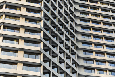 Full frame shot of modern building