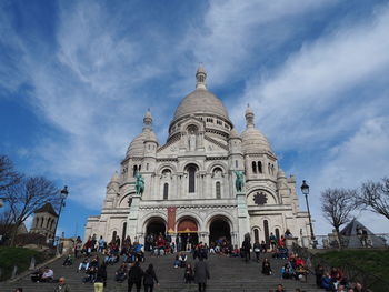 Low angle view of church