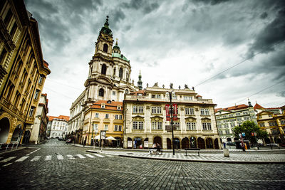 View of buildings in city