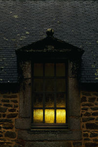 Window of old building