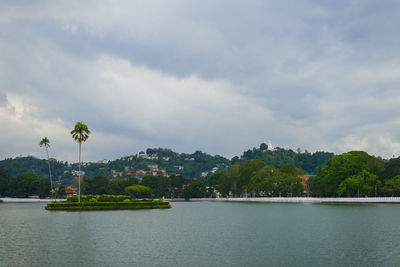 Beautiful view of kandy in sri lanka