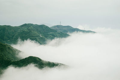 Scenic view of clouds against sky