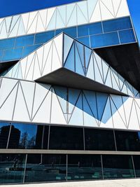 Low angle view of modern building