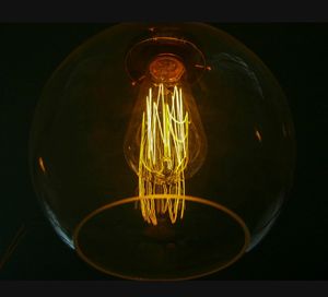 Close-up of light bulb