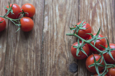 Close-up of tomatoes on table