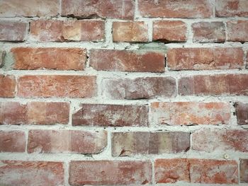 Full frame shot of brick wall