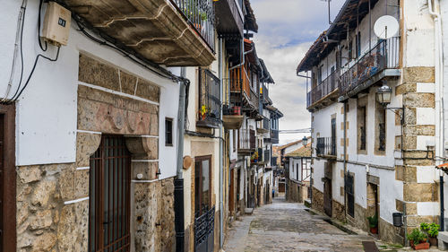 Alley amidst buildings