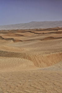 0227 moving sand dunes cover the surface of the taklamakan desert. yutian keriya cty.-xinjiang-china