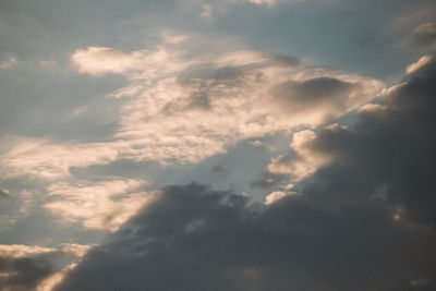 Low angle view of sky