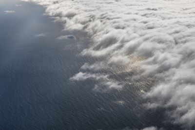 Low angle view of clouds in sky