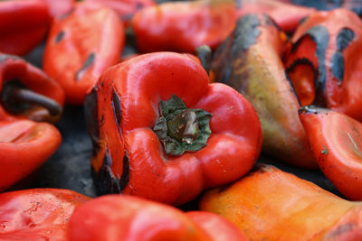 Full frame shot of bell peppers