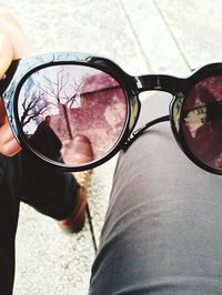 Close-up of cropped hand