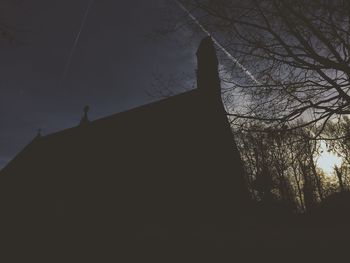 Low angle view of built structure