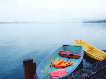 Scenic view of calm lake