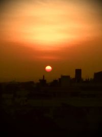 Scenic view of sunset