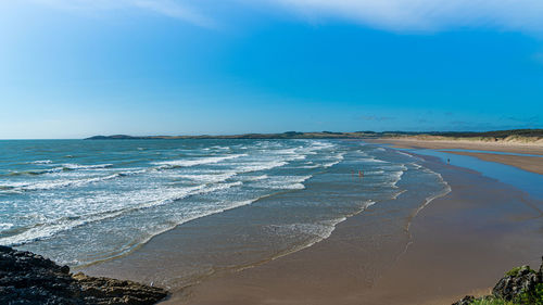 Scenes from the magical  llanddwyn island on anglesey in north wales, uk