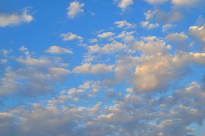 Low angle view of clouds in sky