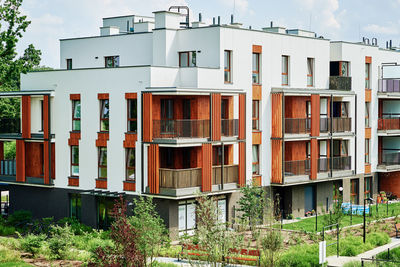New modern complex of residential appartment in europe