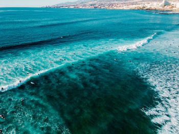 Scenic view of sea