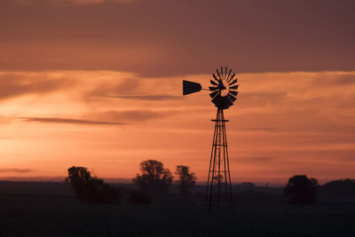 Scenic view of sunset