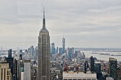 Skyscrapers in city