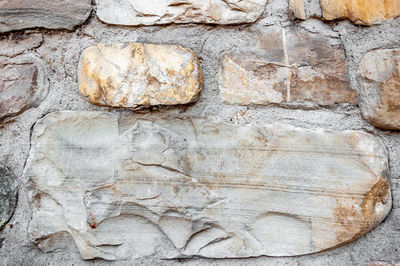 Close-up of weathered wall