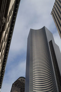 High rises, office buildings in downtown seattle, washington, usa